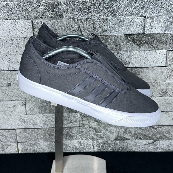 Adidas ADI-EASE Dark Grey Kung-Fu Slip On Sneakers
